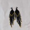 Brincos Apurinã Preto e Amarelo