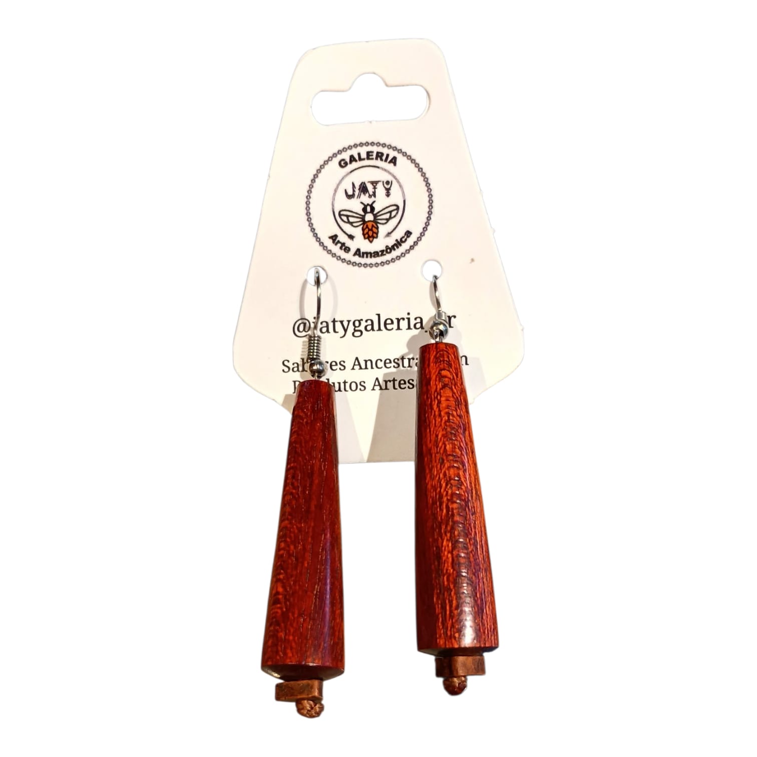Brincos Satere-Mawe Cone Amazonico