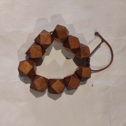 Pulseira Satere Mawe Madeira Marrom